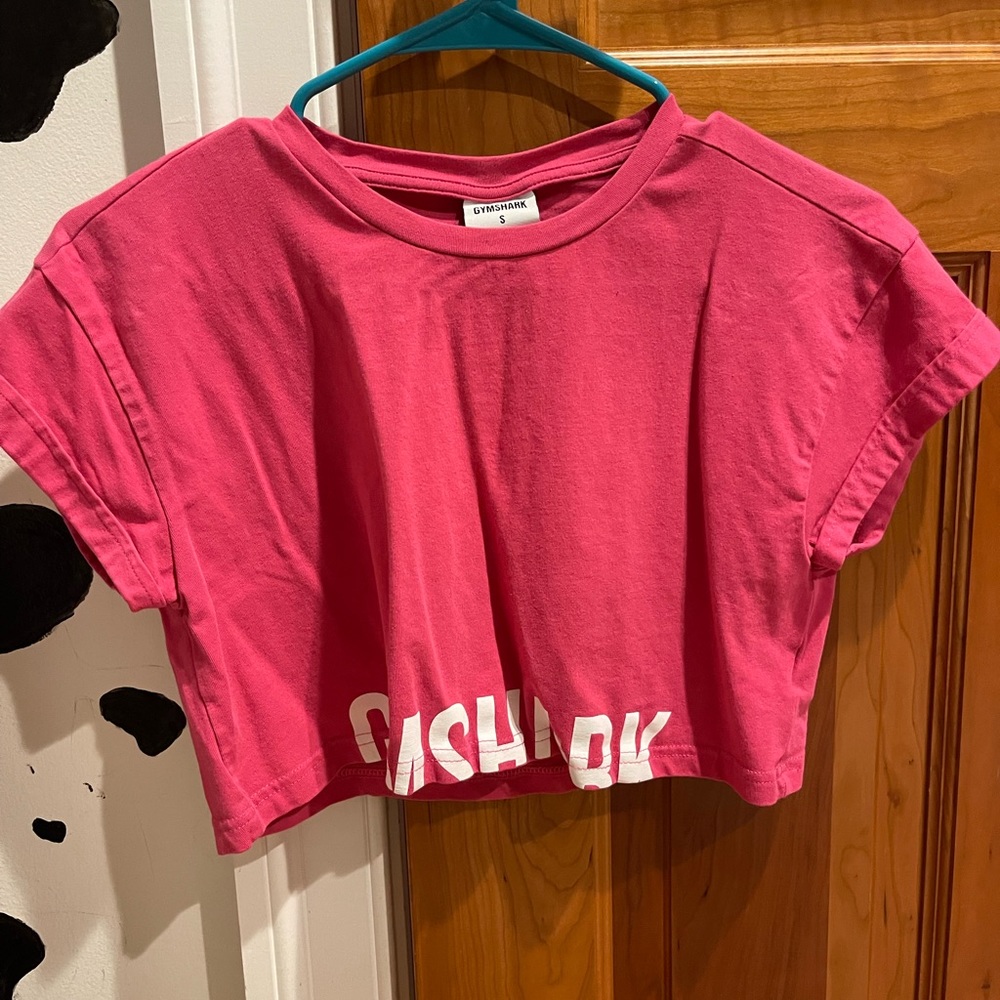 Gymshark cropped tee shirt